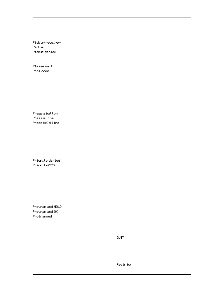 Nortel Networks Enterprise Edge Feature Programming Telephone User Manual | Page 167 / 170