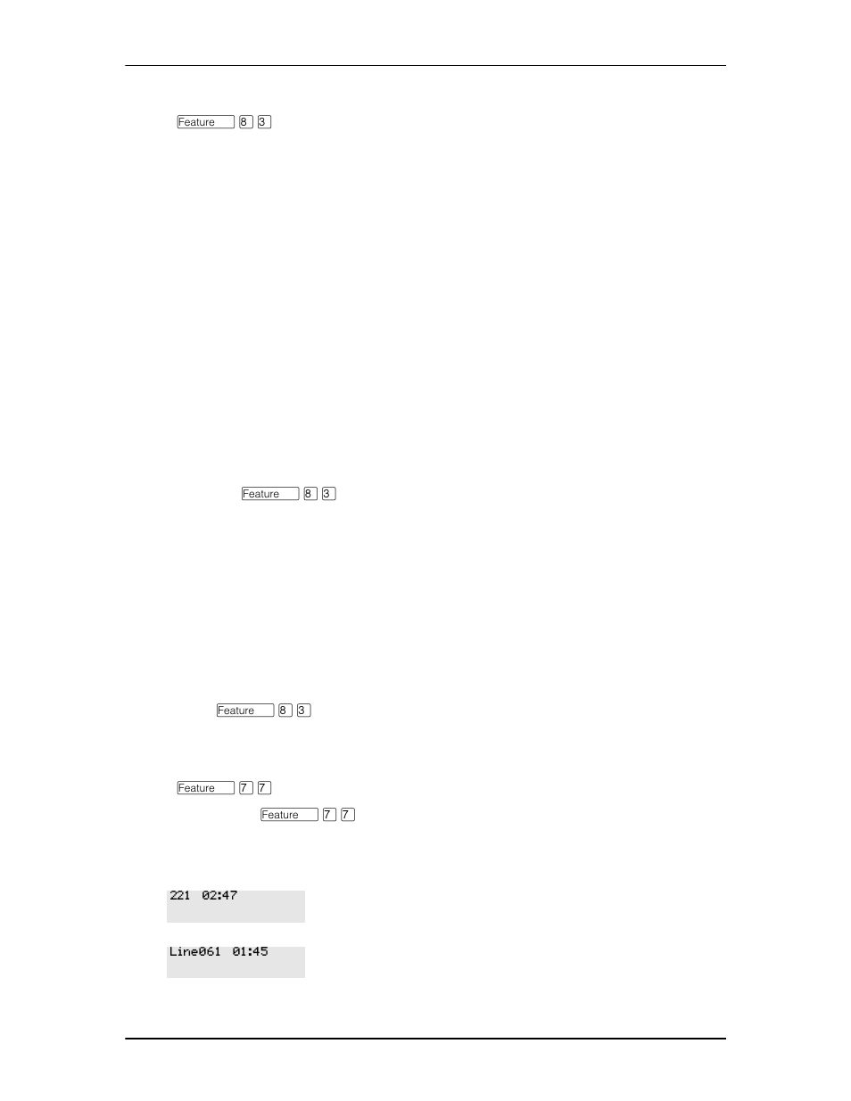 Turning privacy on or off for a call, Creating a conference by releasing privacy, Making a call private | Checking call length using call duration timer, Turning privacy on or off for a call 43, Checking call length using call duration timer 43, A call. see, Turning, Privacy on or off for a call | Nortel Networks Enterprise Edge Feature Programming Telephone User Manual | Page 43 / 170