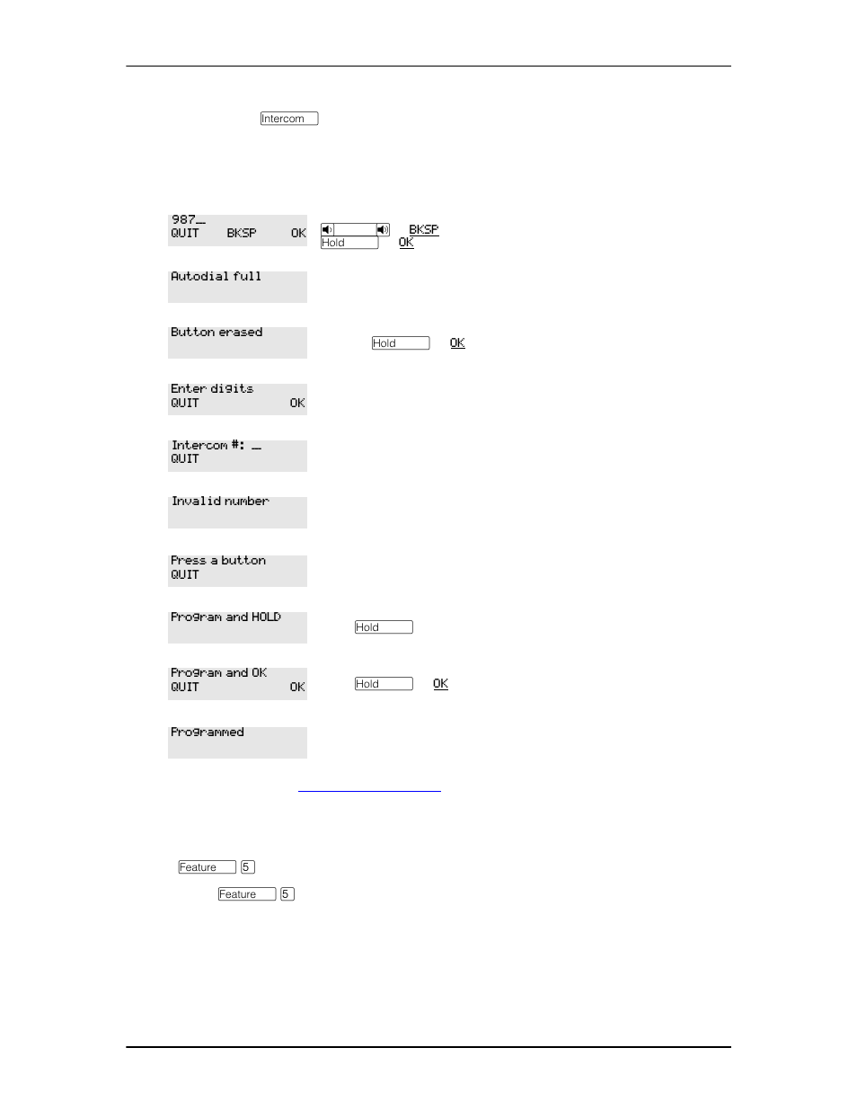Using intercom as the line for autodial, Using last number redial, Using intercom as the line for autodial 52 | Using last number redial 52 | Nortel Networks Enterprise Edge Feature Programming Telephone User Manual | Page 52 / 170