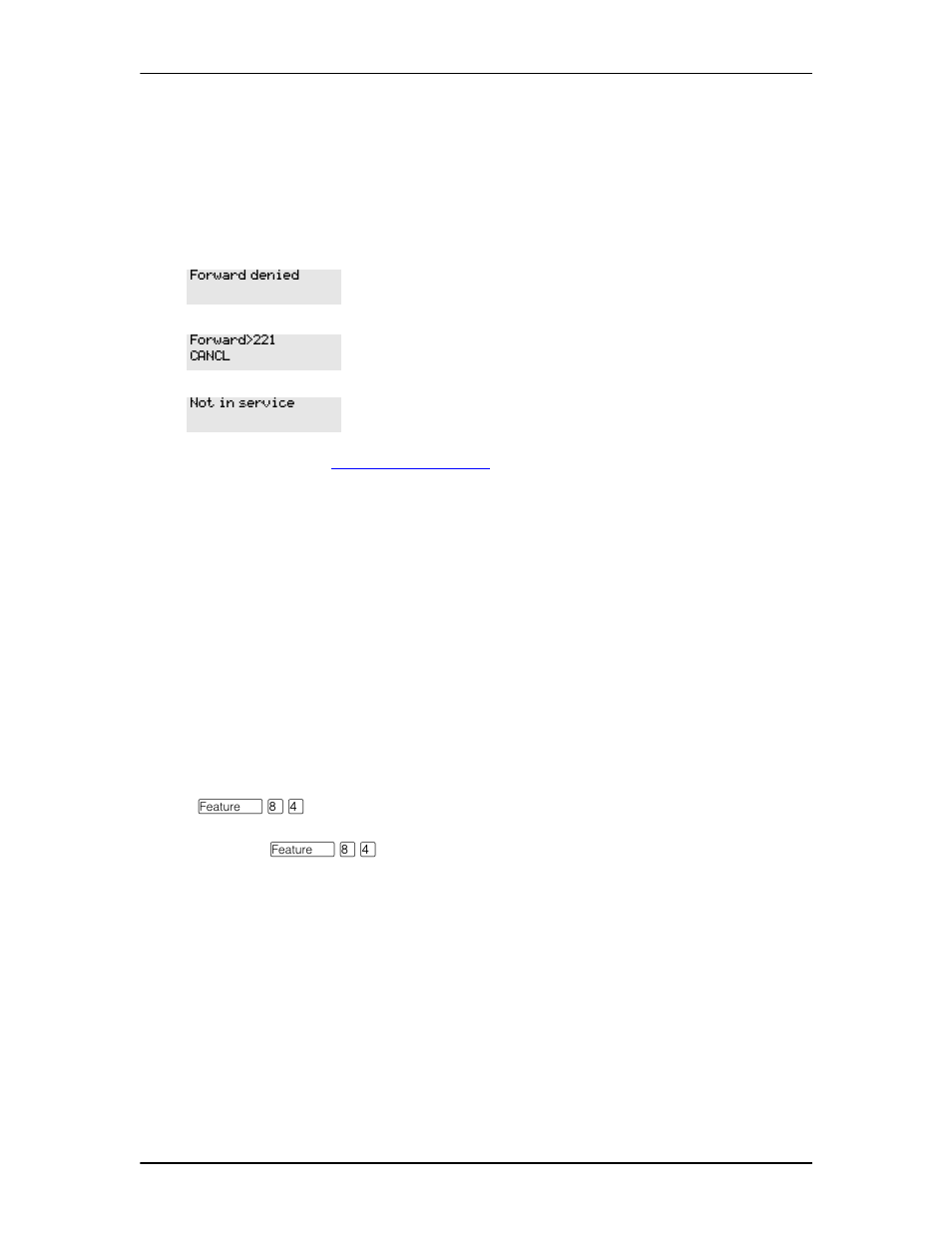 Line redirection, Turning on line redirection, Line redirection 68 | Turning on line redirection 68 | Nortel Networks Enterprise Edge Feature Programming Telephone User Manual | Page 68 / 170