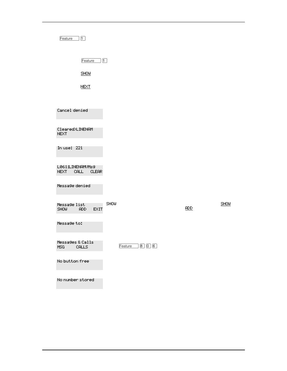 Viewing messages you have sent, Viewing messages you have sent 79 | Nortel Networks Enterprise Edge Feature Programming Telephone User Manual | Page 79 / 170