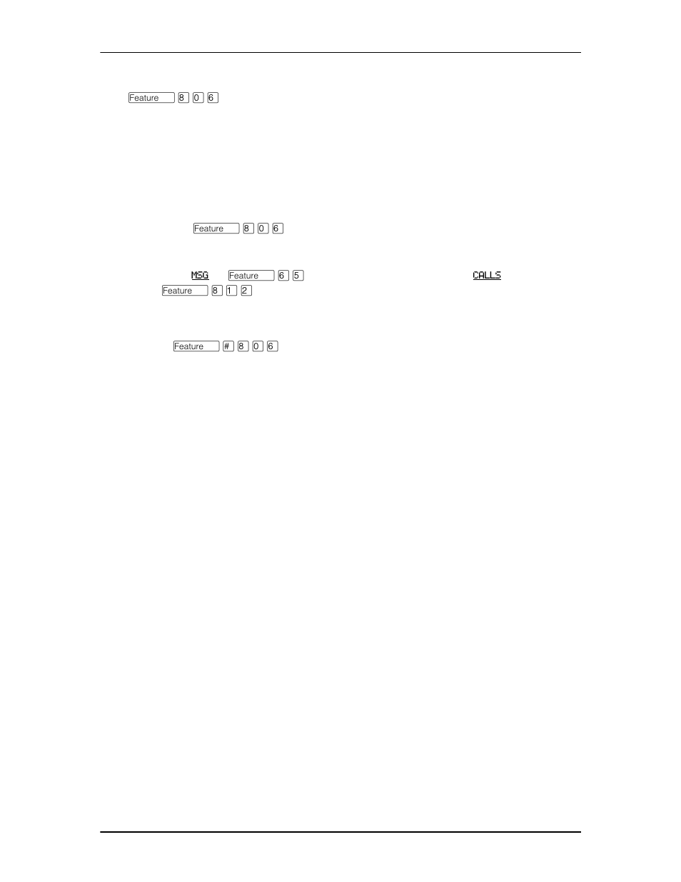 Hiding the message or calls indication, Restoring the messages and calls indication, Hiding the message or calls indication 97 | Restoring the messages and calls indication 97 | Nortel Networks Enterprise Edge Feature Programming Telephone User Manual | Page 97 / 170