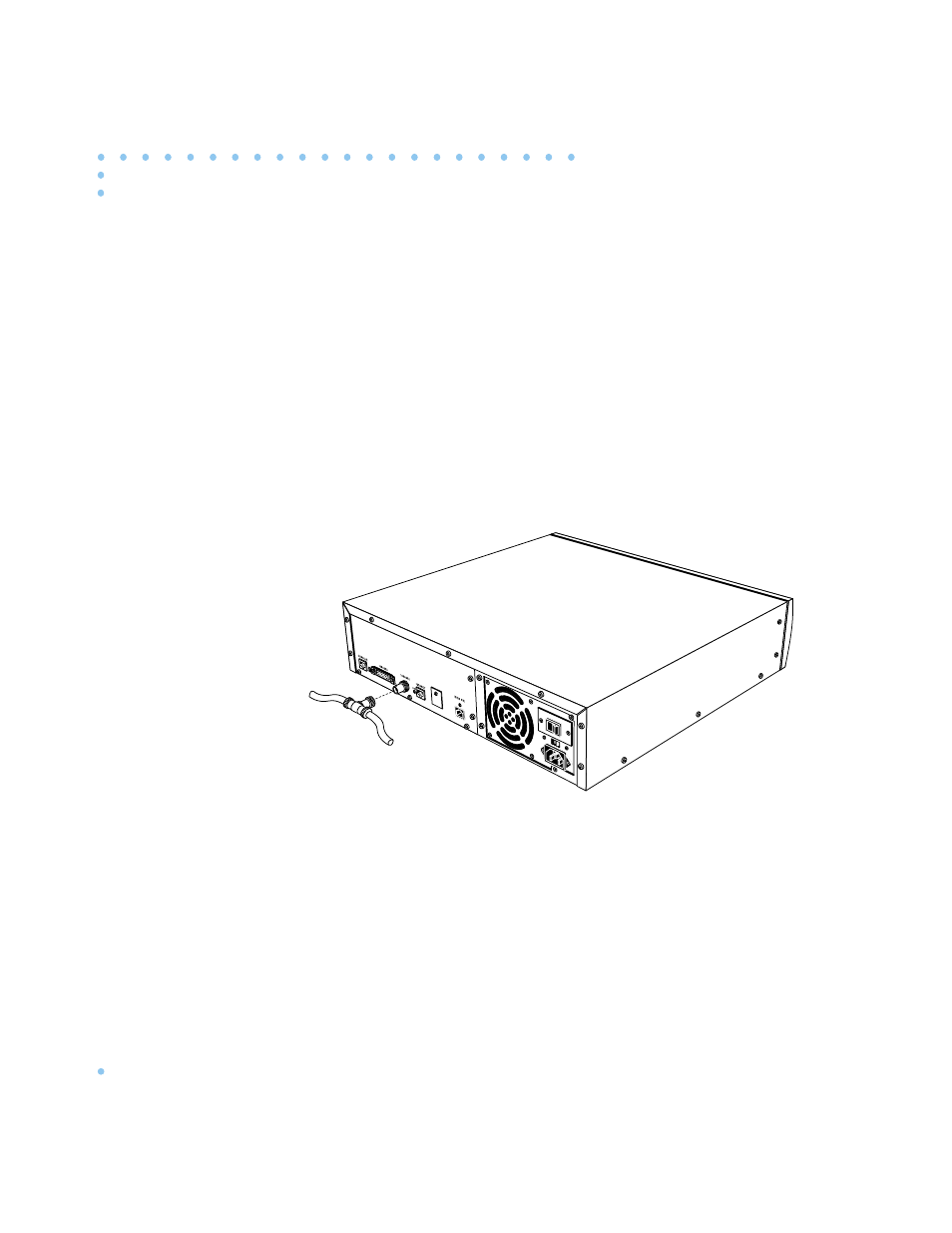 1 verify that both sides of the t-connector are co, 2 plug the t-connector on the thin ethernet cable, 3 twist the sleeve on the t-connector clockwise to | Figure 2-6 . connecting thin ethernet cable, Figure 2-6. connecting thin ethernet cable -8 | Nortel Networks 6300 User Manual | Page 44 / 138
