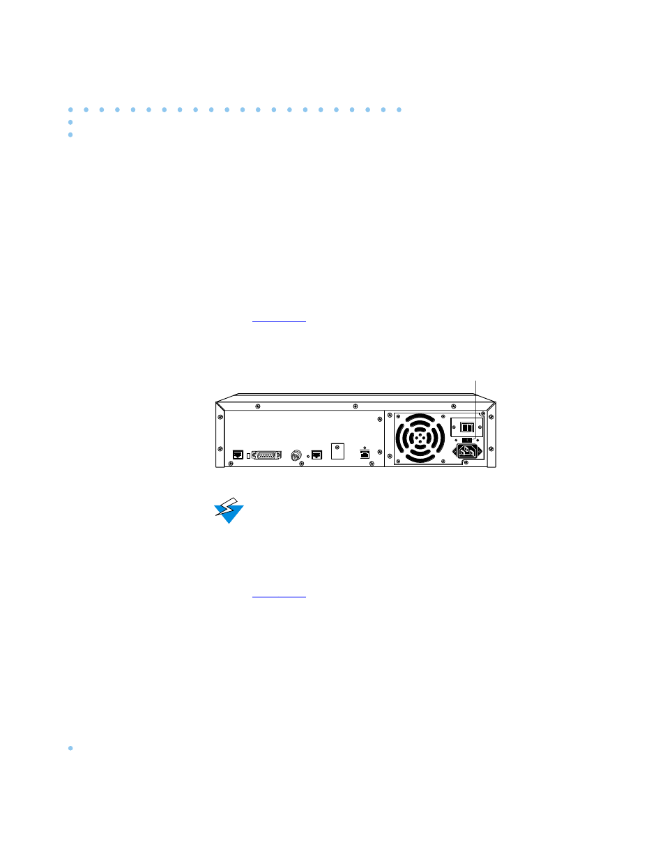 Powering up and testing the remote annex 6300, 1 verify the remote annex 6300’s operational power, Figure 2-12 . verifying the remote annex 6300 oper | 2 apply power, Powering up and testing the remote annex 6300 -14 | Nortel Networks 6300 User Manual | Page 50 / 138