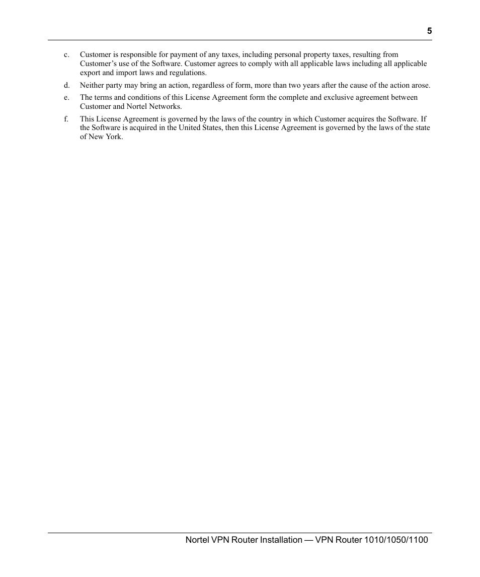 Nortel Networks Accelar 1050 User Manual | Page 5 / 64