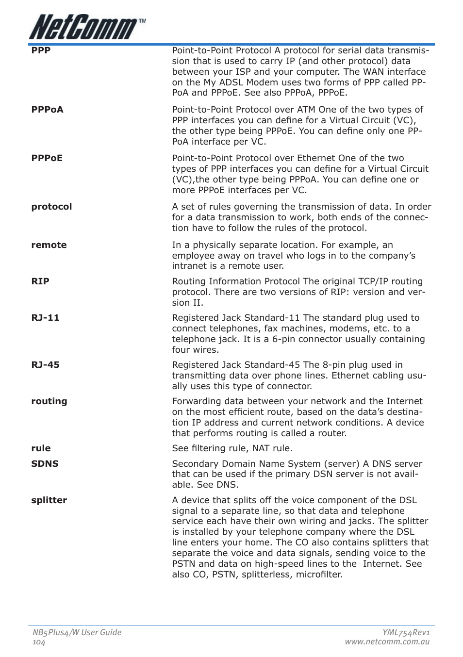 Nortel Networks NB5PLUS4/W User Manual | Page 104 / 112