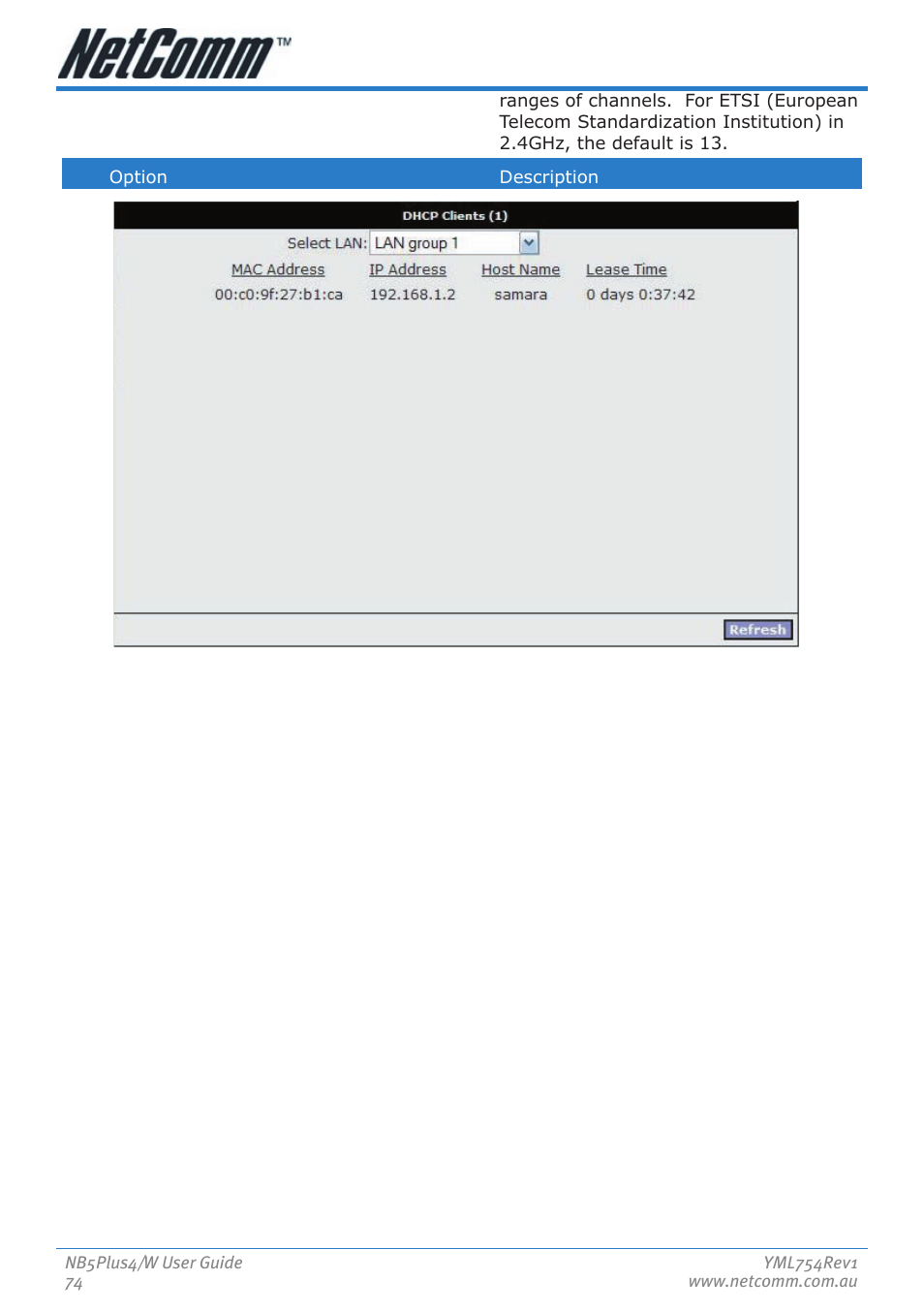 Nortel Networks NB5PLUS4/W User Manual | Page 74 / 112