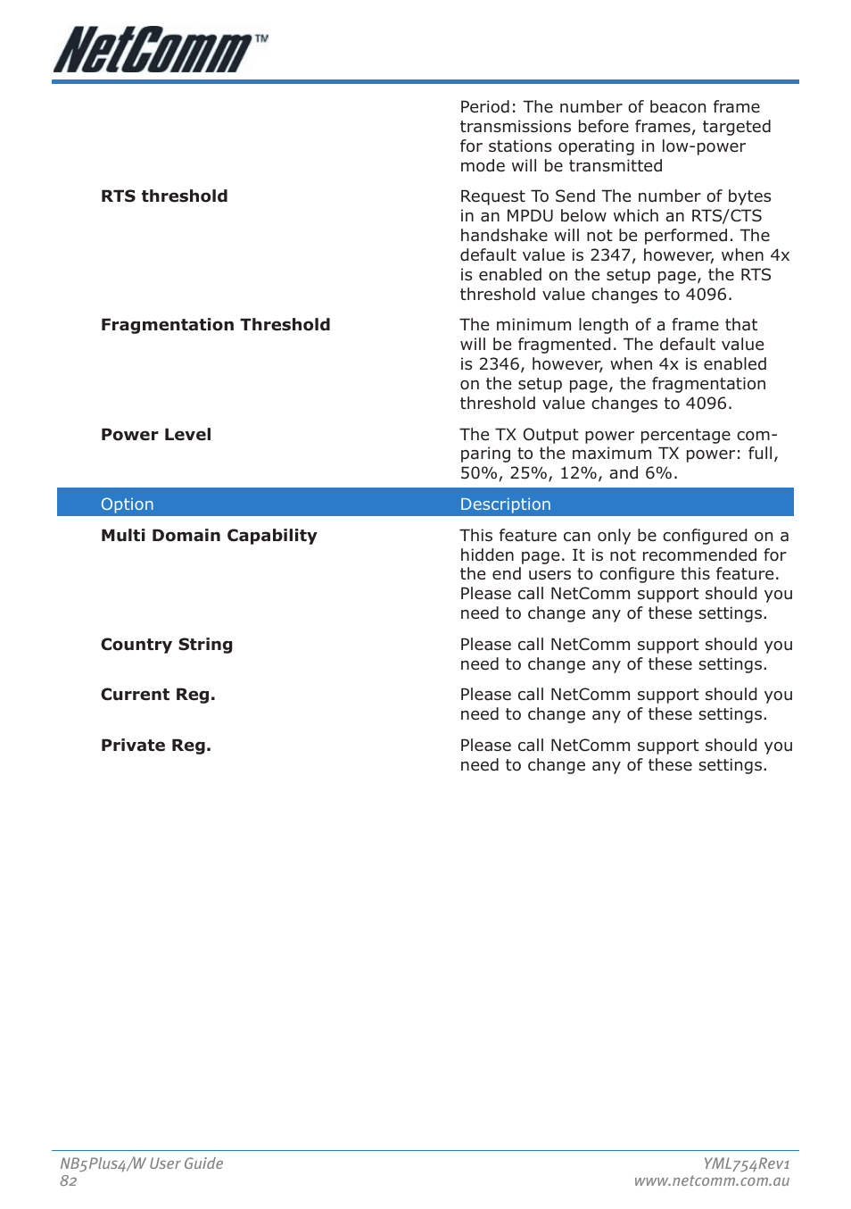 Nortel Networks NB5PLUS4/W User Manual | Page 82 / 112