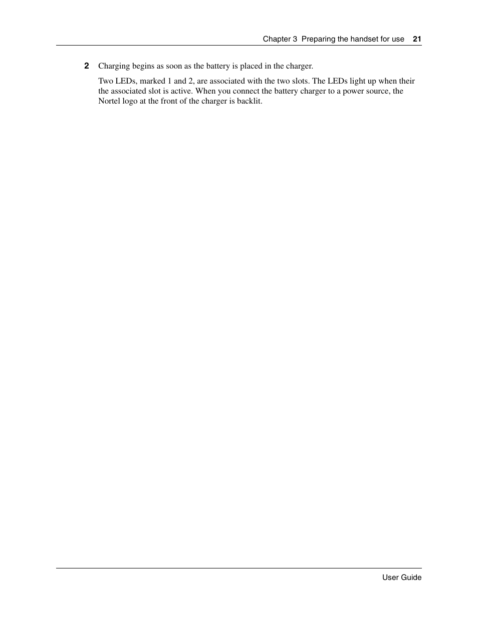Nortel Networks T7406E User Manual | Page 21 / 34