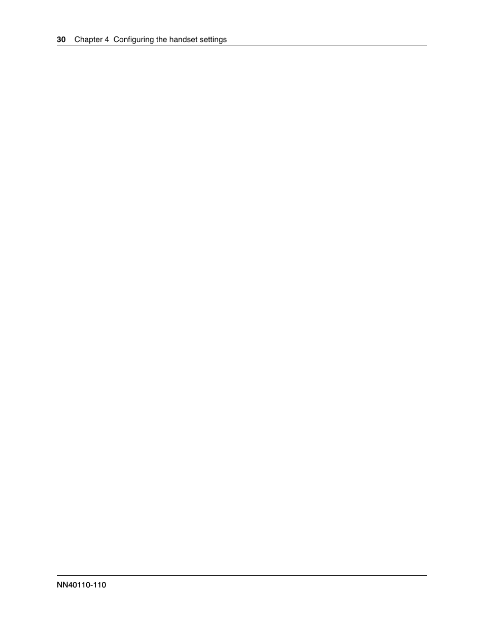 Nortel Networks T7406E User Manual | Page 30 / 34