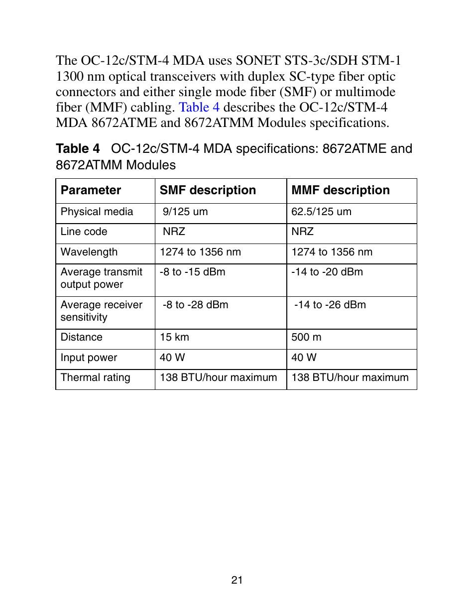 Nortel Networks 8672ATMM User Manual | Page 23 / 26