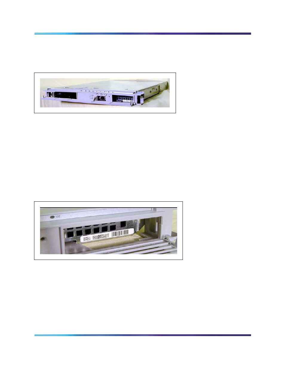 Figure 84 signaling server with open bezel door, Figure 85 mac address, Figure 84 "signaling server with open | Nortel Networks NN43001-314 User Manual | Page 237 / 418