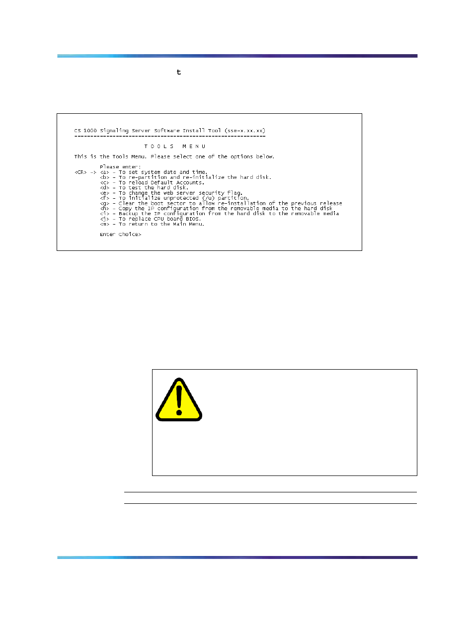 Figure 87 tools menu | Nortel Networks NN43001-314 User Manual | Page 242 / 418