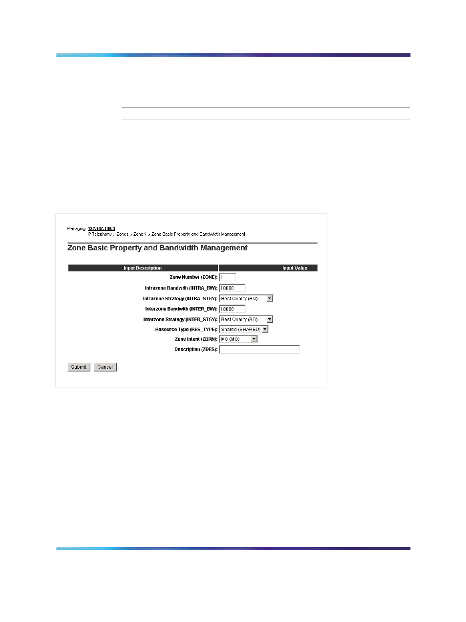 Element manager branch office zone configuration, Adding the, Adding the branch office endpoints to the | Nortel Networks NN43001-314 User Manual | Page 260 / 418
