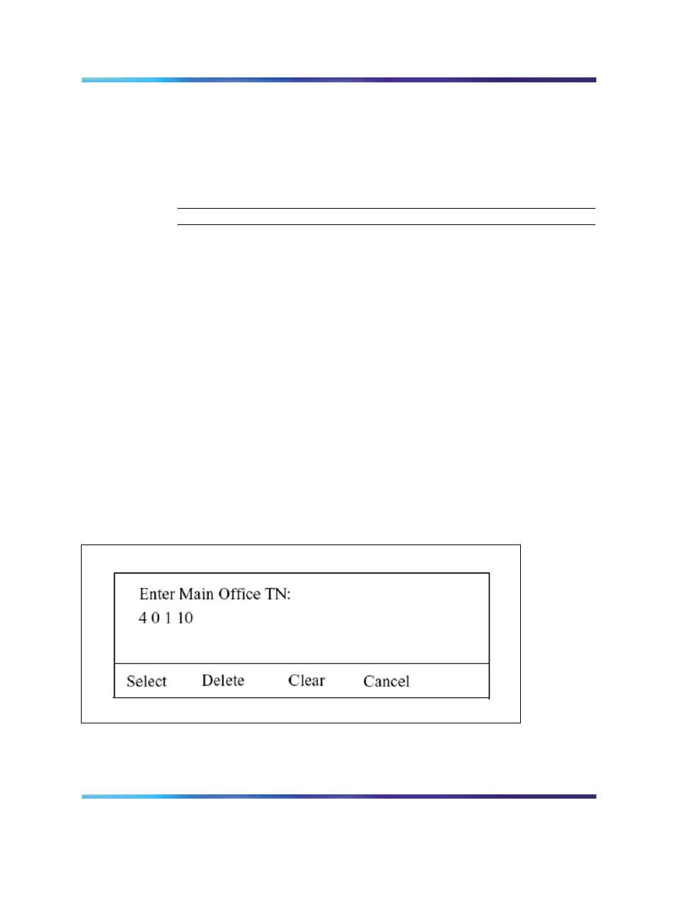 Survivability test, Figure 106 entry of main office tn | Nortel Networks NN43001-314 User Manual | Page 276 / 418