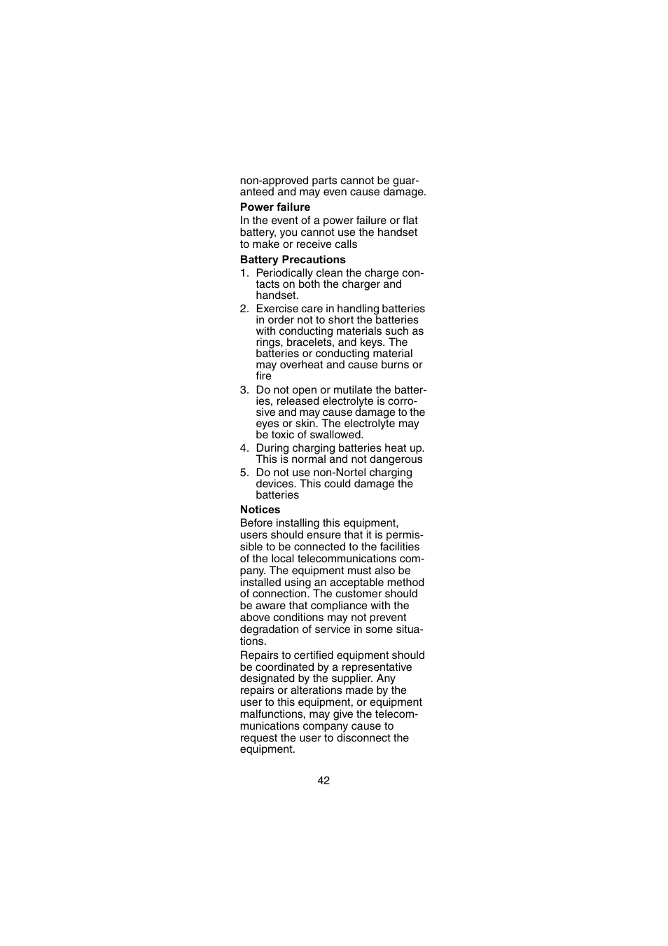 Nortel Networks 414X User Manual | Page 42 / 52