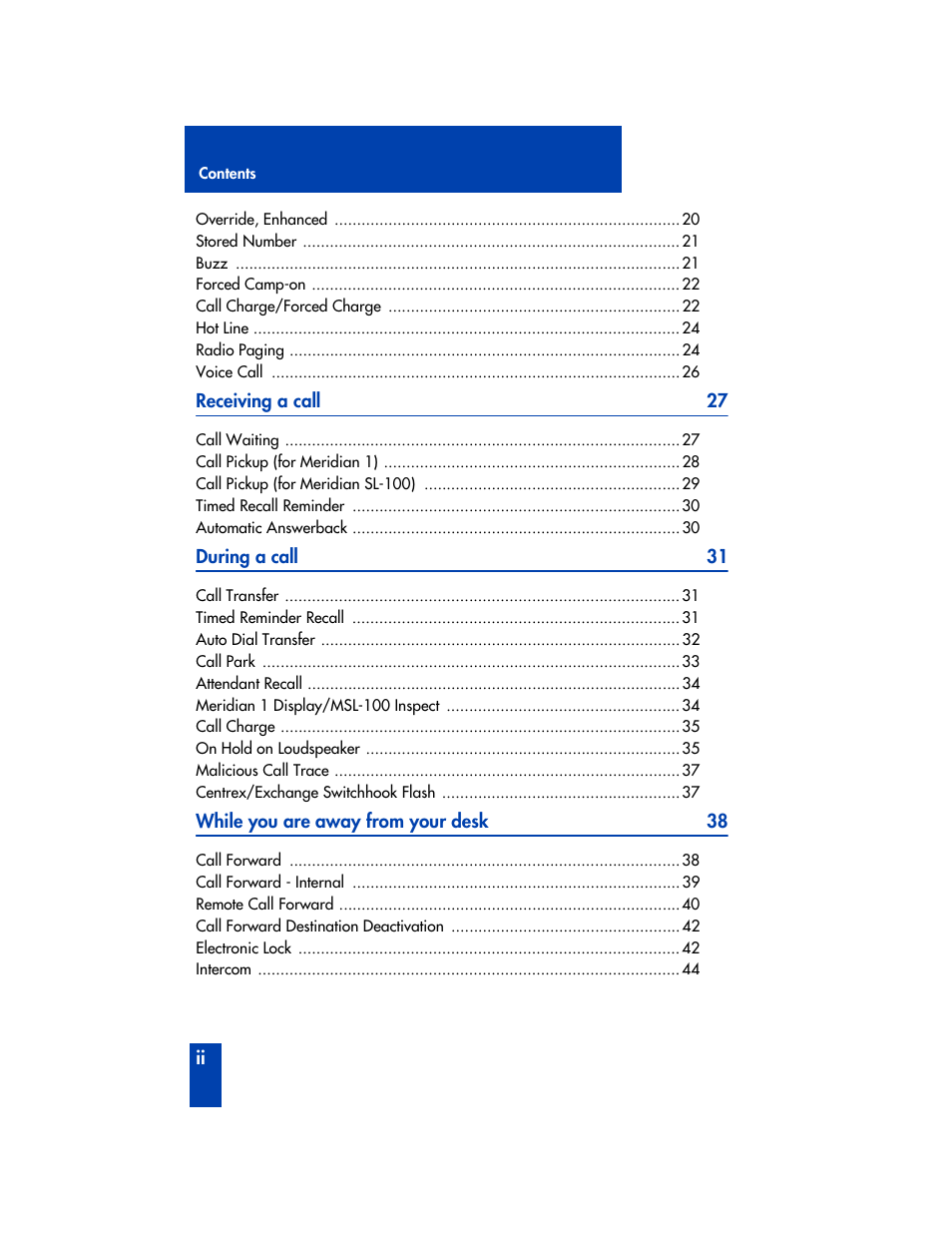 Nortel Networks M2006 User Manual | Page 4 / 74