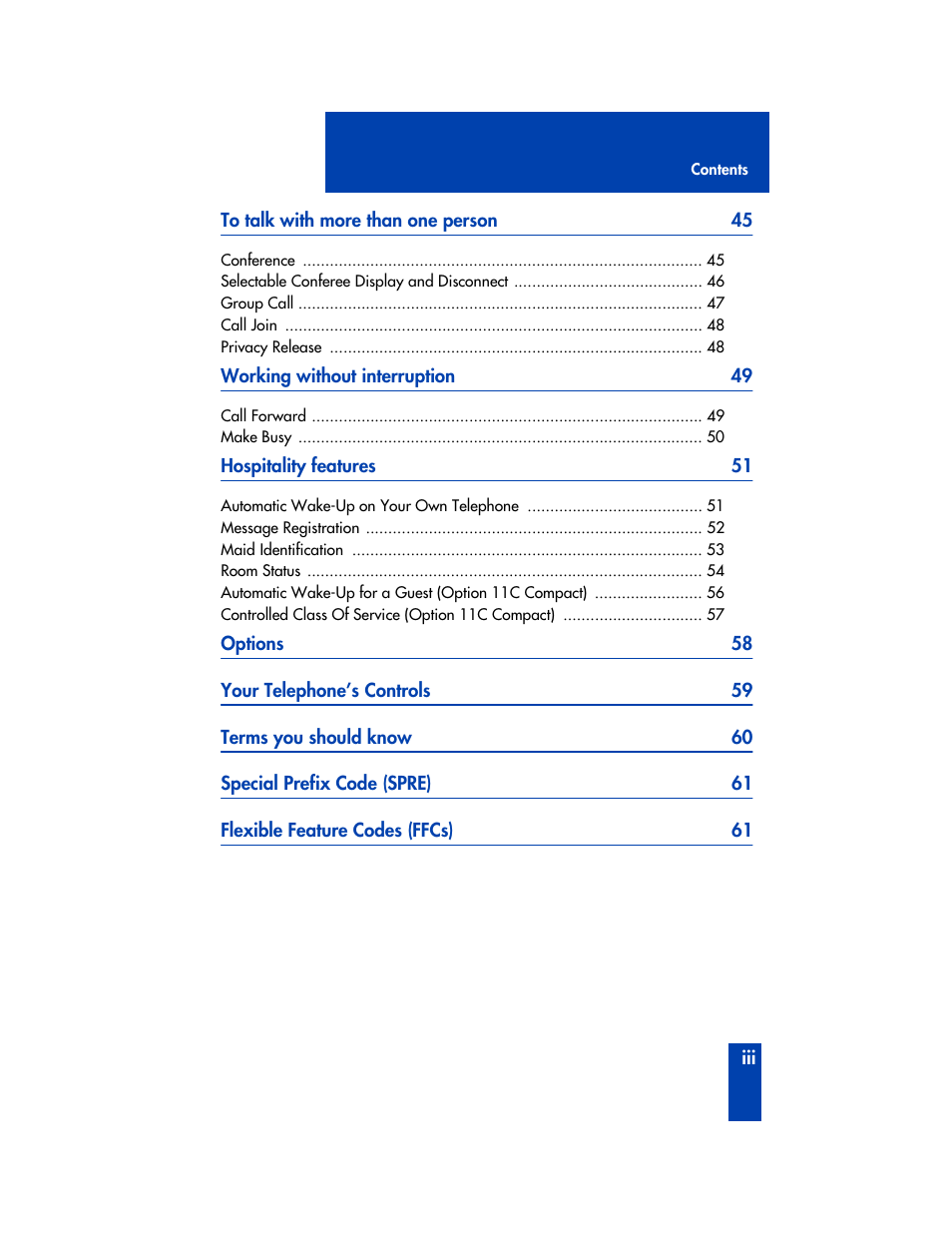 Nortel Networks M2006 User Manual | Page 5 / 74