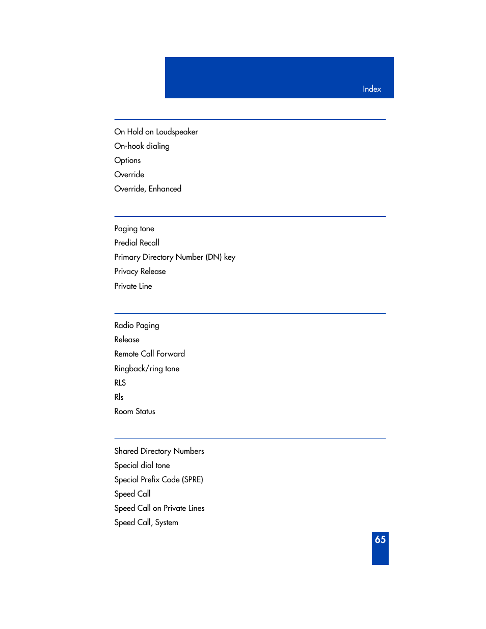 Nortel Networks M2006 User Manual | Page 71 / 74