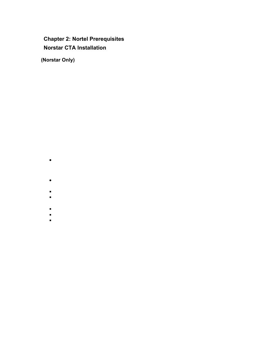 Nortel Networks Business Communications Manager (BCM) & Norstar Installation User Manual | Page 9 / 81