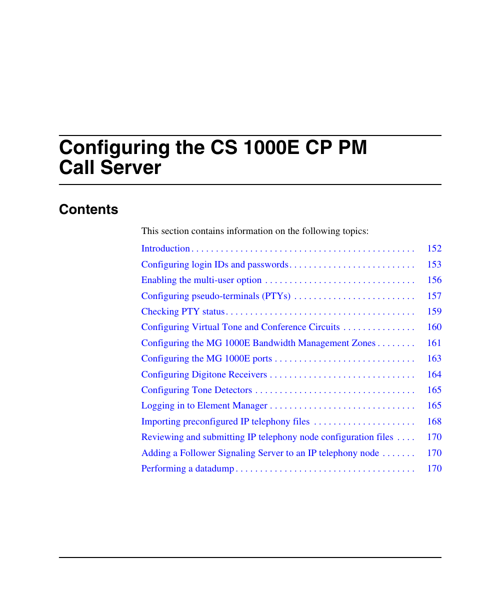 Nortel Networks 1000E User Manual | Page 151 / 468