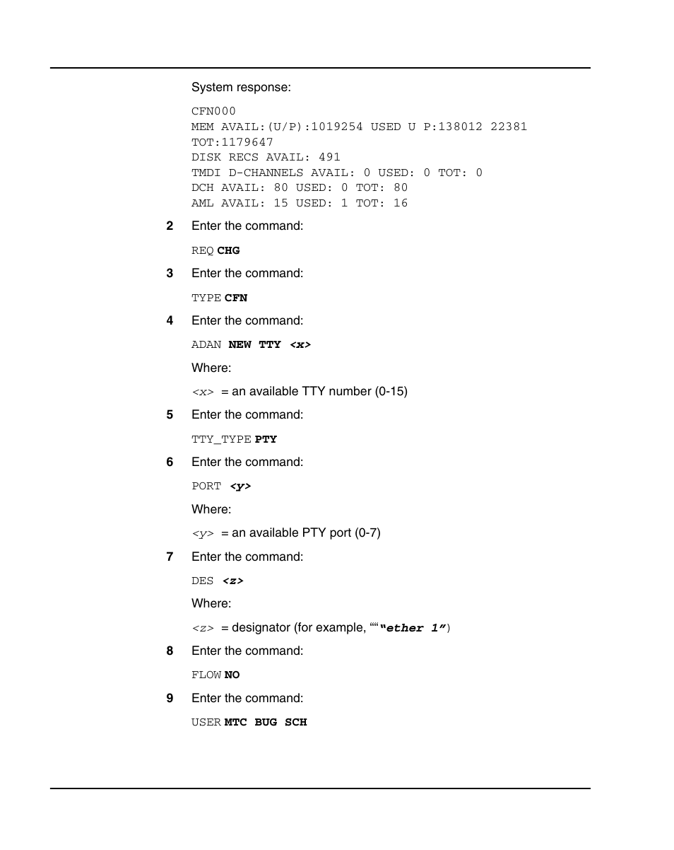 Nortel Networks 1000E User Manual | Page 158 / 468
