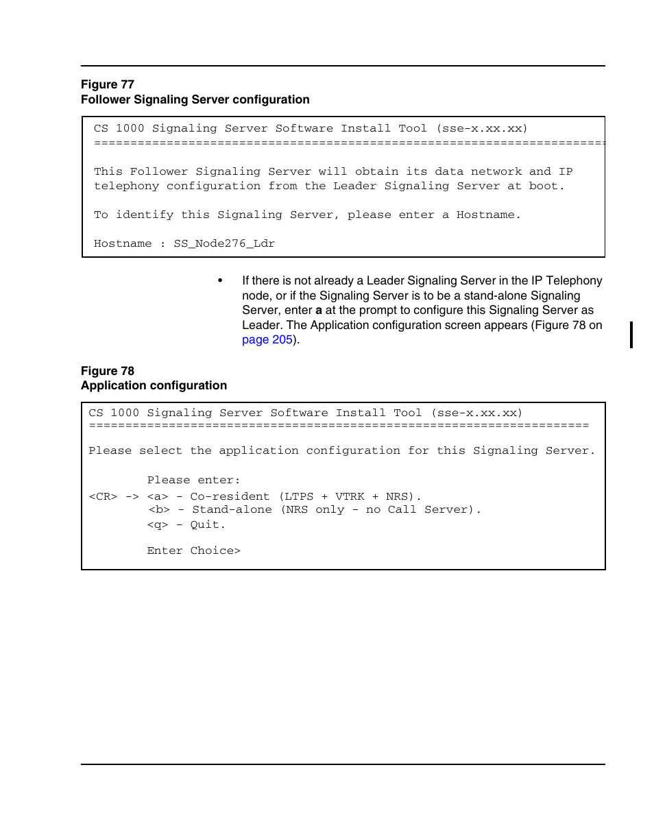 Figure 77 on | Nortel Networks 1000E User Manual | Page 205 / 468