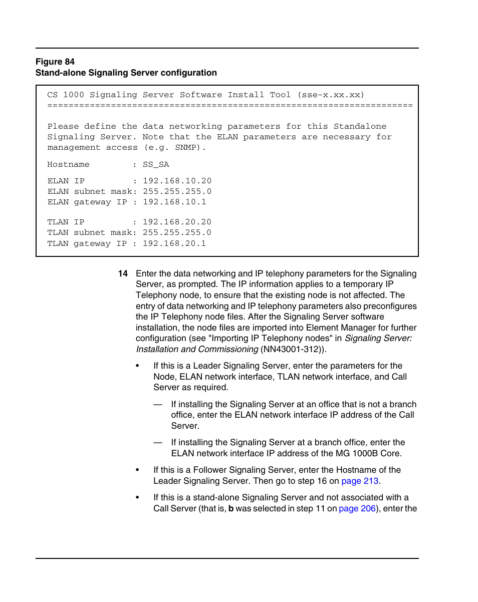 Nortel Networks 1000E User Manual | Page 210 / 468