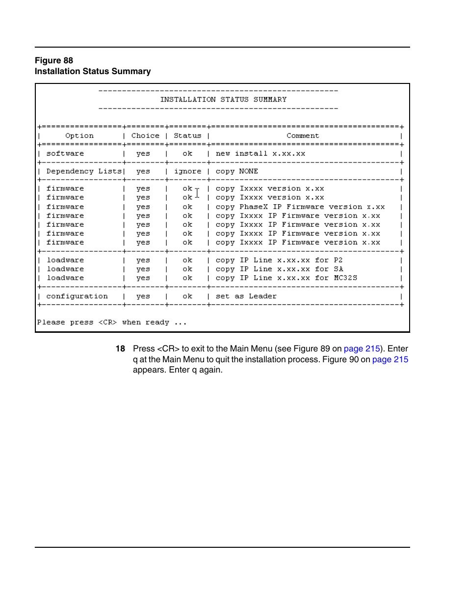 Figure 88 on | Nortel Networks 1000E User Manual | Page 214 / 468