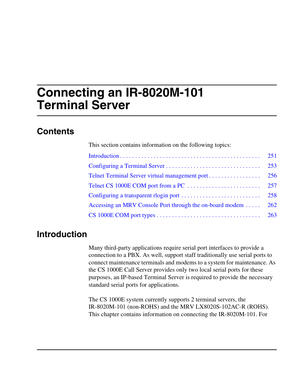 Nortel Networks 1000E User Manual | Page 251 / 468