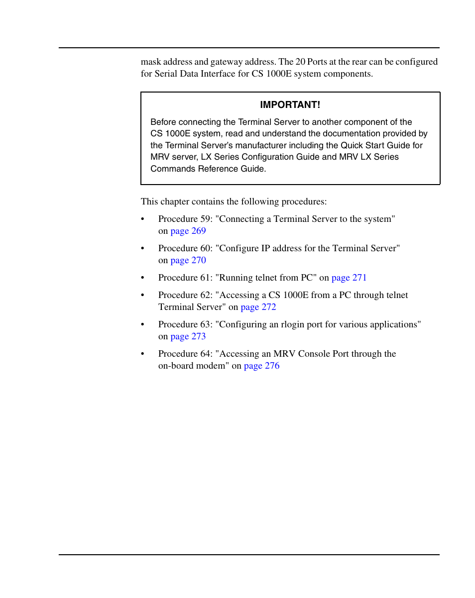 Nortel Networks 1000E User Manual | Page 267 / 468