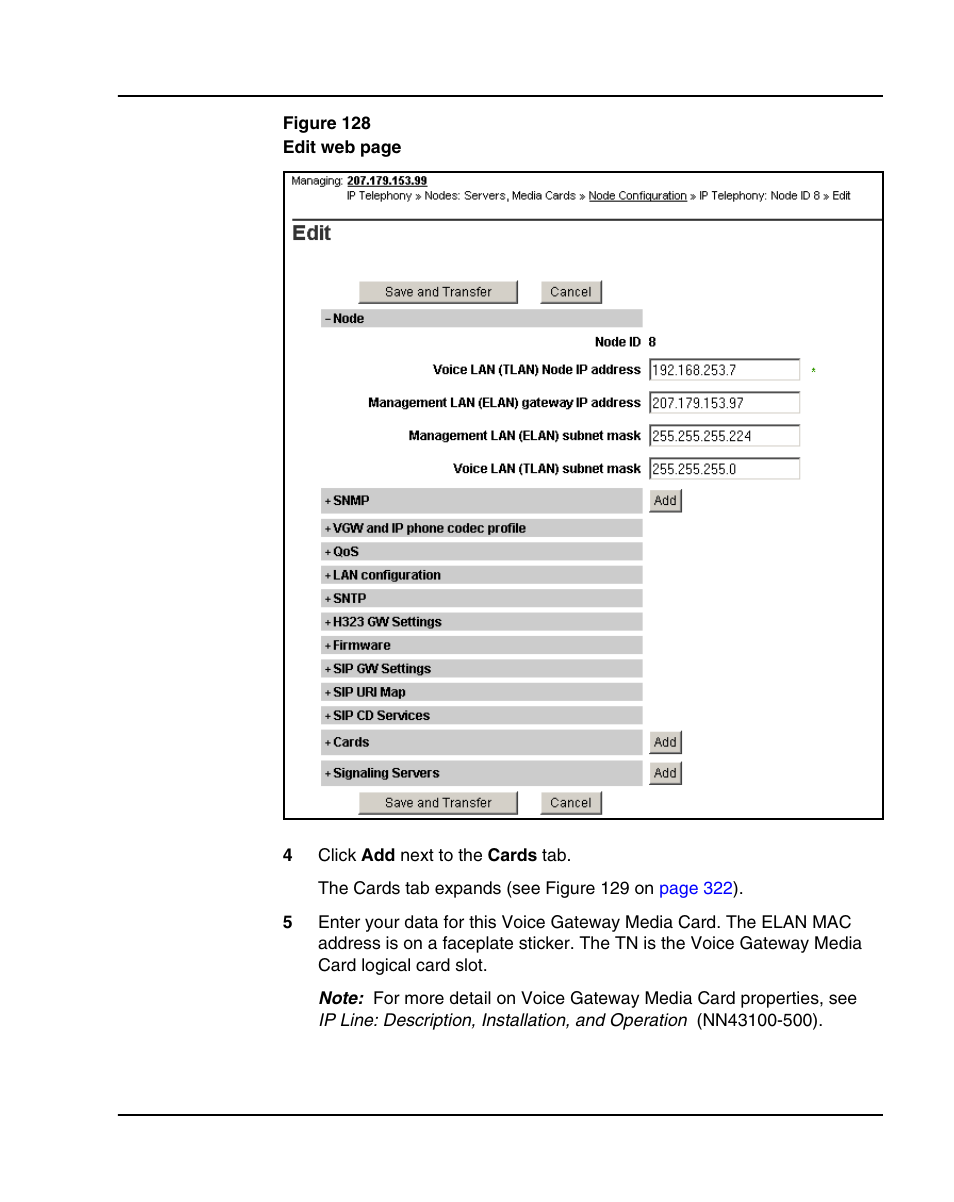 Nortel Networks 1000E User Manual | Page 321 / 468