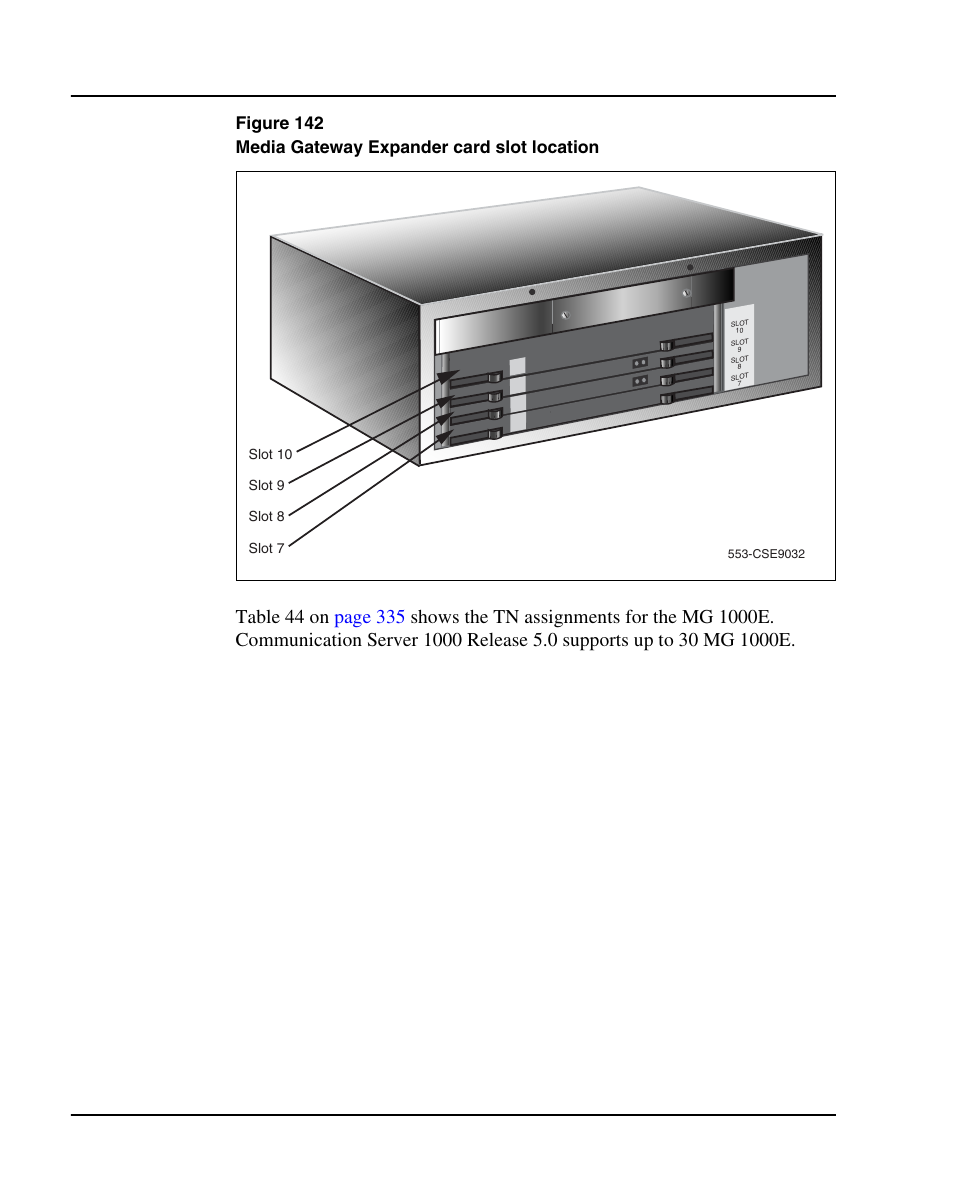 Figure 142, To m, Figure 142 on | Nortel Networks 1000E User Manual | Page 334 / 468