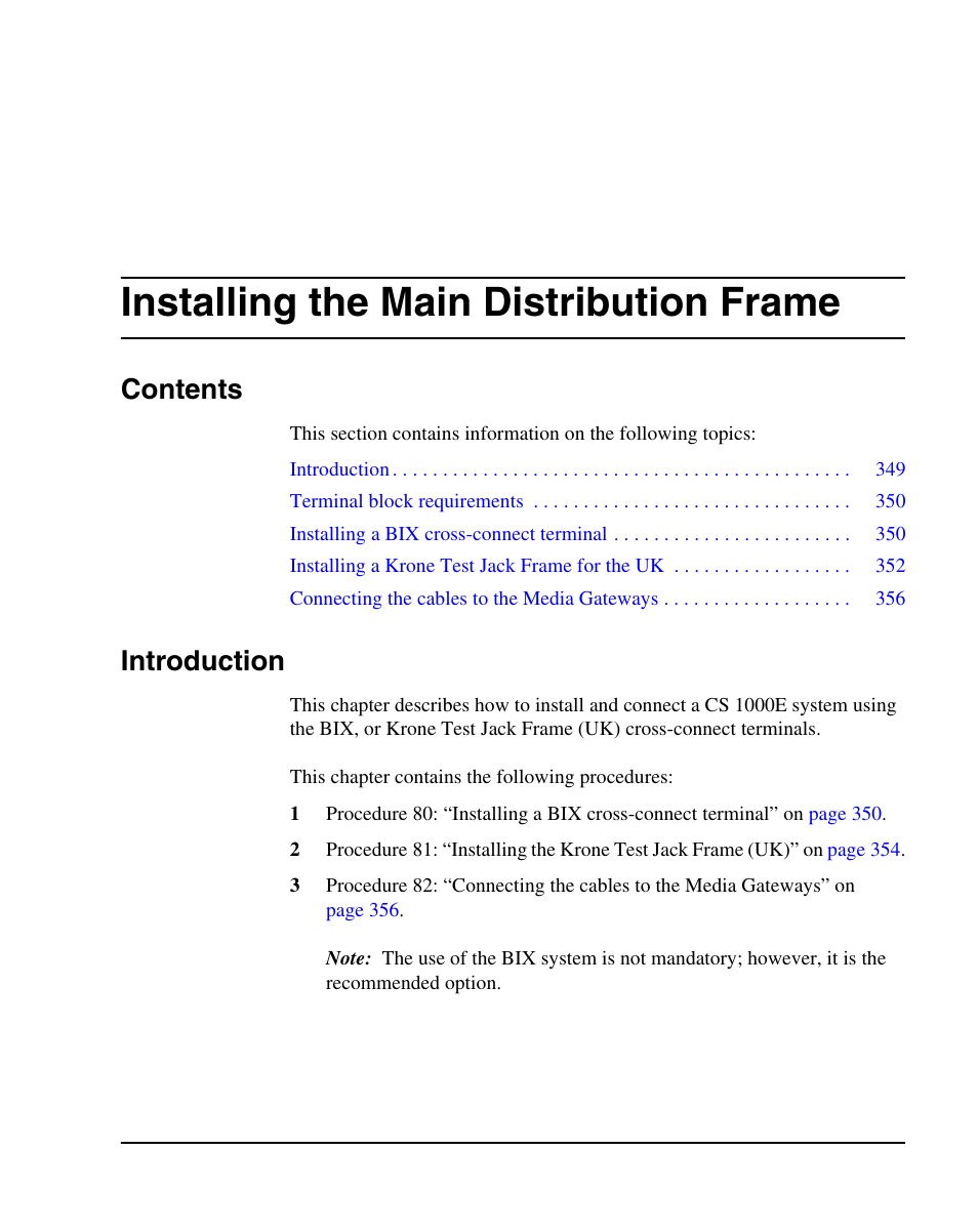 Nortel Networks 1000E User Manual | Page 349 / 468