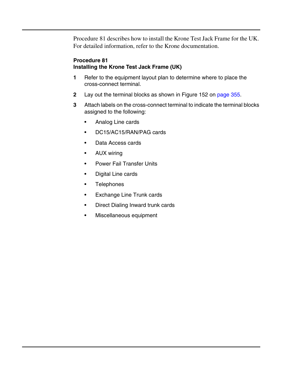 Nortel Networks 1000E User Manual | Page 354 / 468