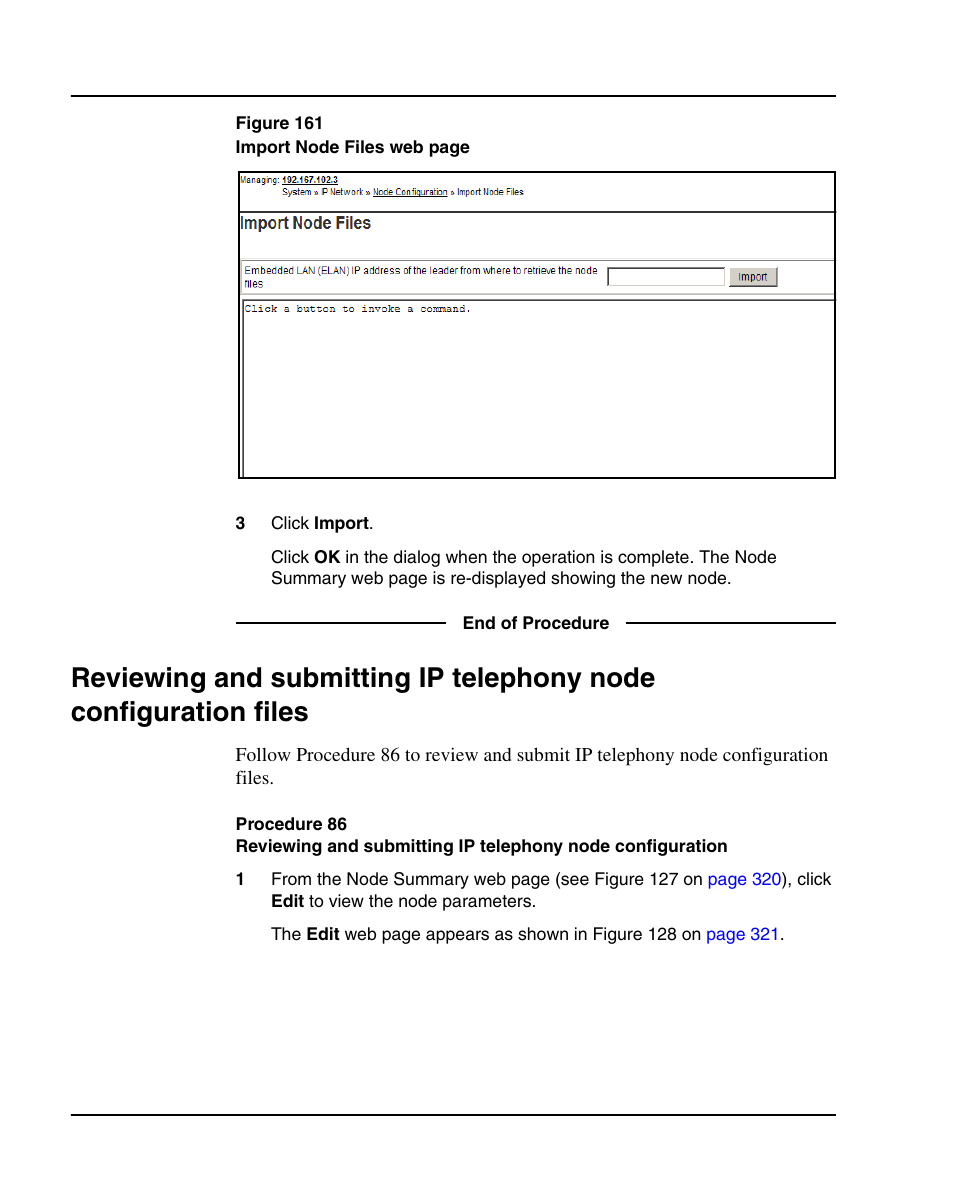 Figure 161 on | Nortel Networks 1000E User Manual | Page 370 / 468