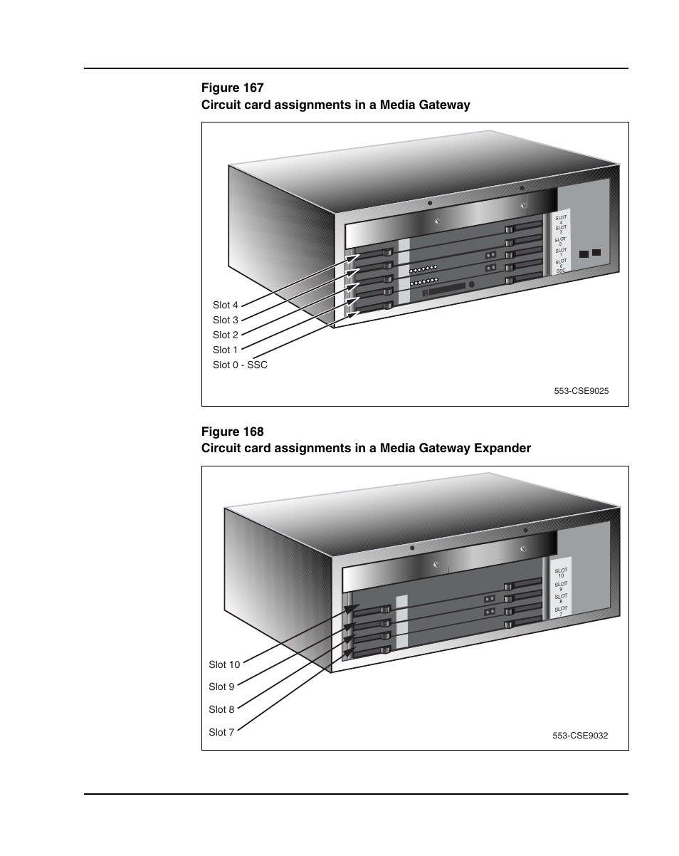 Figure 167 and figure 168 on, Show | Nortel Networks 1000E User Manual | Page 381 / 468