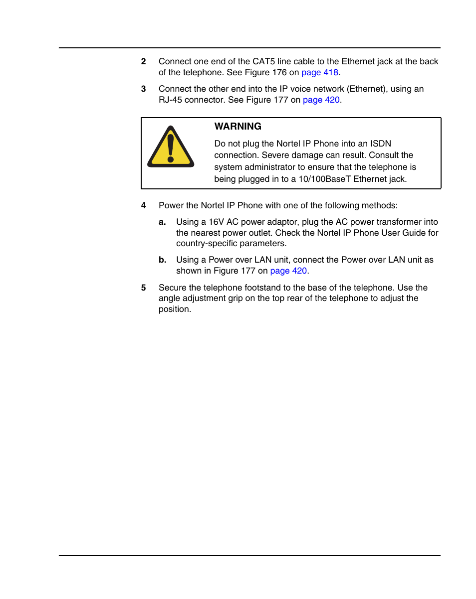 Nortel Networks 1000E User Manual | Page 419 / 468