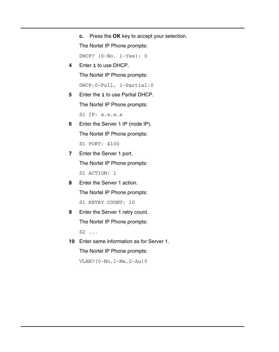 Nortel Networks 1000E User Manual | Page 428 / 468