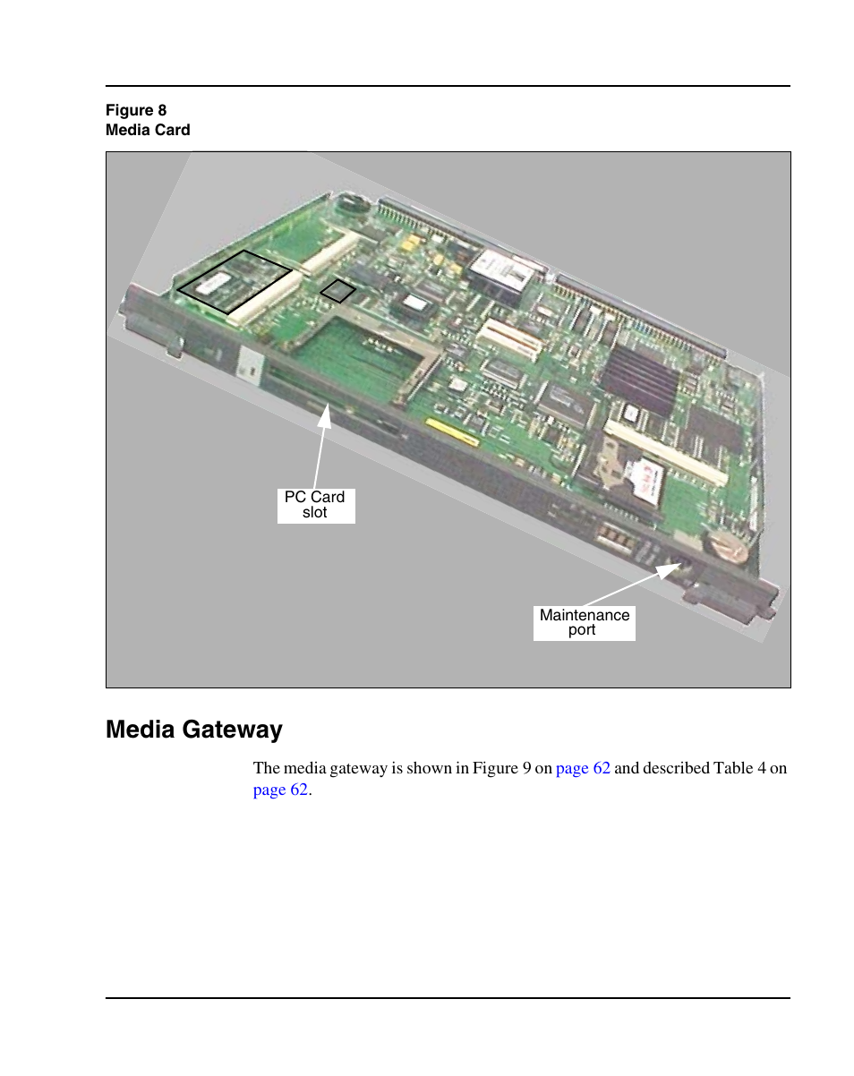 Media gateway, Media gateway cont | Nortel Networks 1000E User Manual | Page 61 / 468