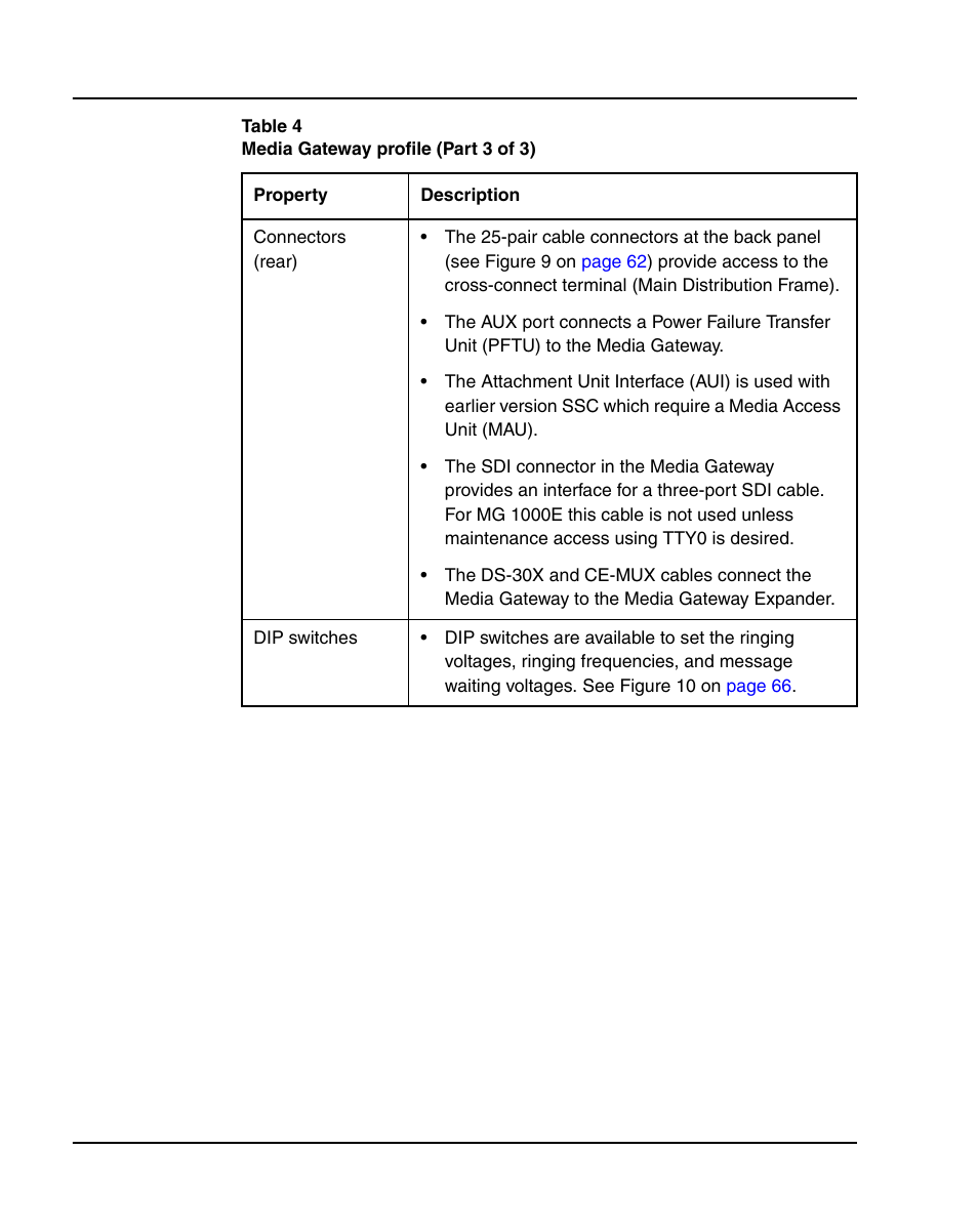 Nortel Networks 1000E User Manual | Page 64 / 468