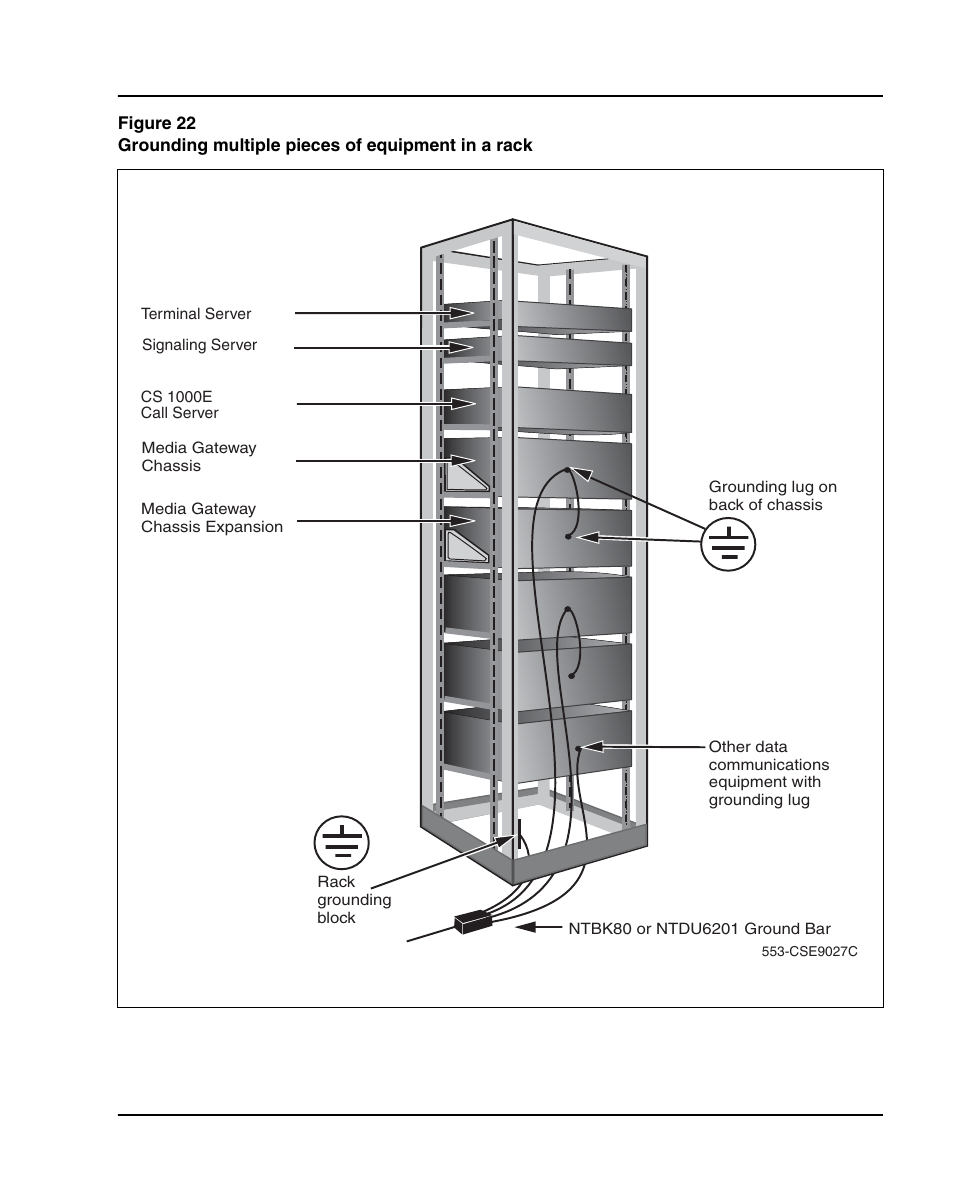 Figure 22 on | Nortel Networks 1000E User Manual | Page 99 / 468
