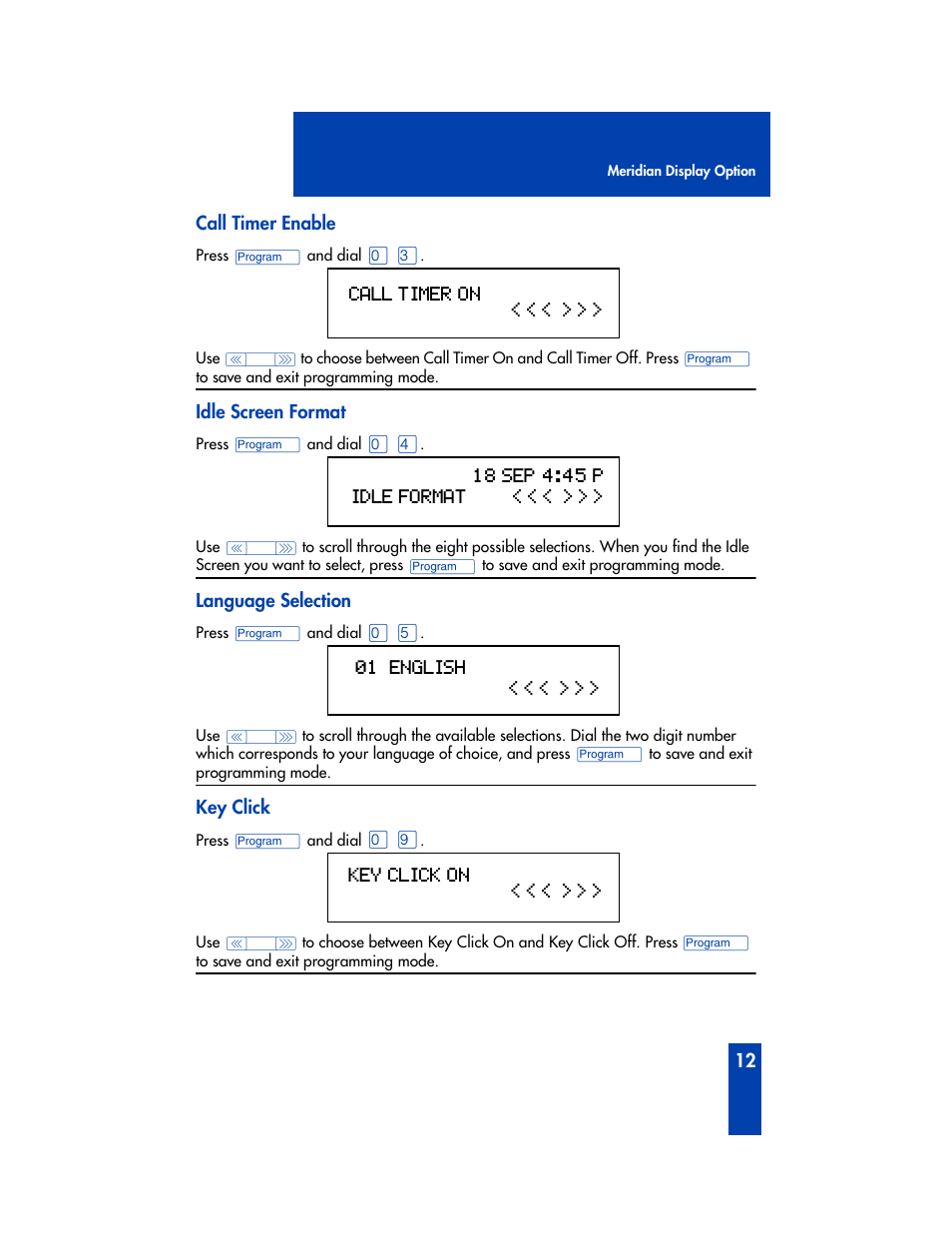 Nortel Networks M2216ACD User Manual | Page 13 / 24