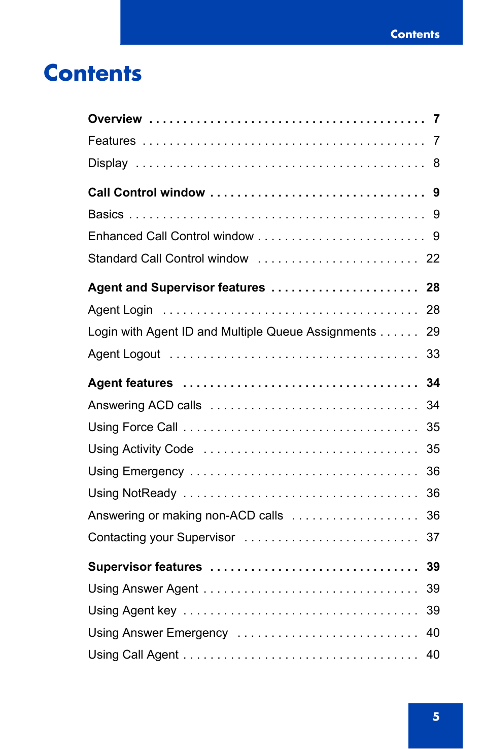 Nortel Networks 2050 User Manual | Page 5 / 46