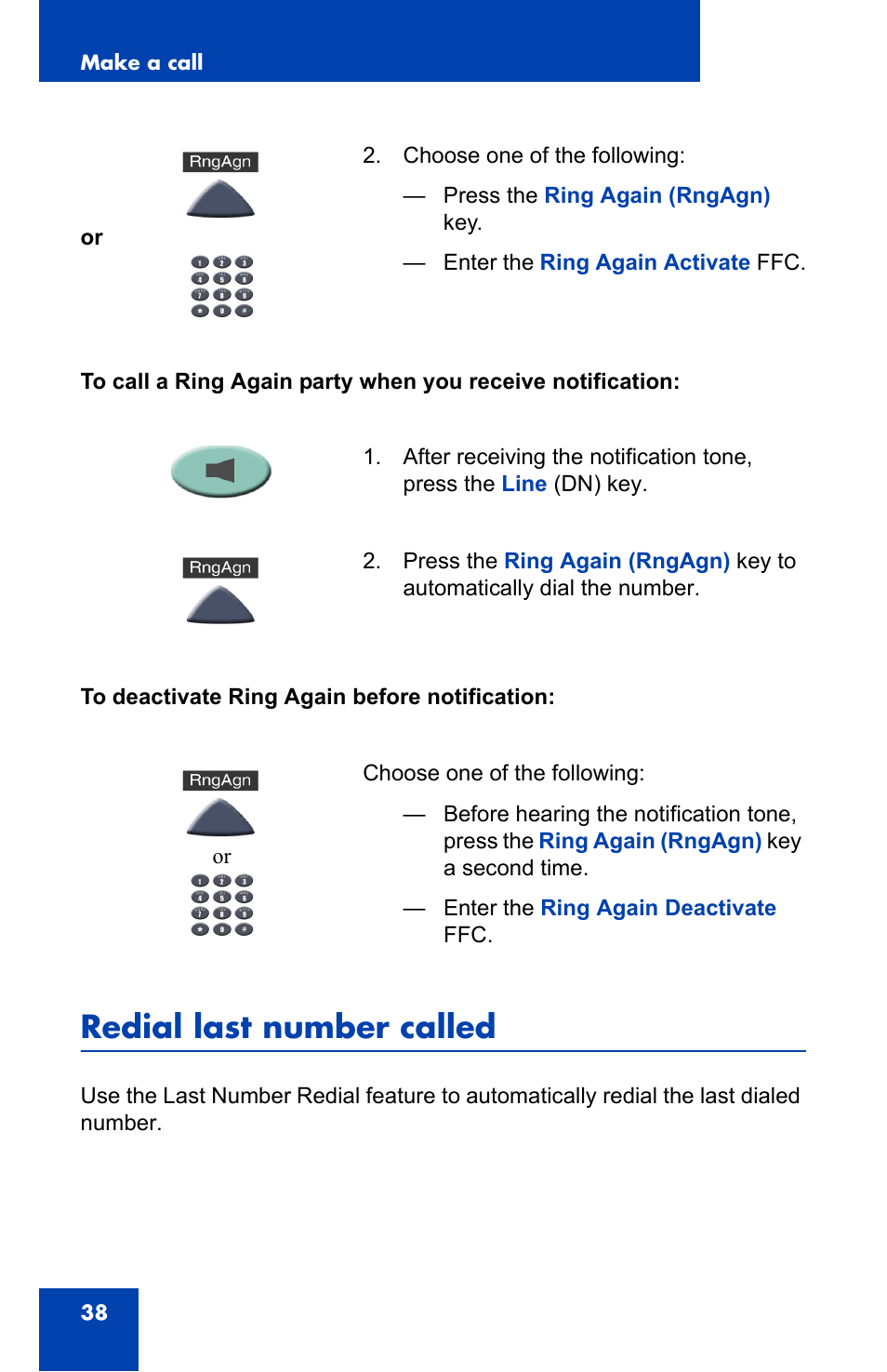 Redial last number called | Nortel Networks NN-10300-014 User Manual | Page 38 / 90
