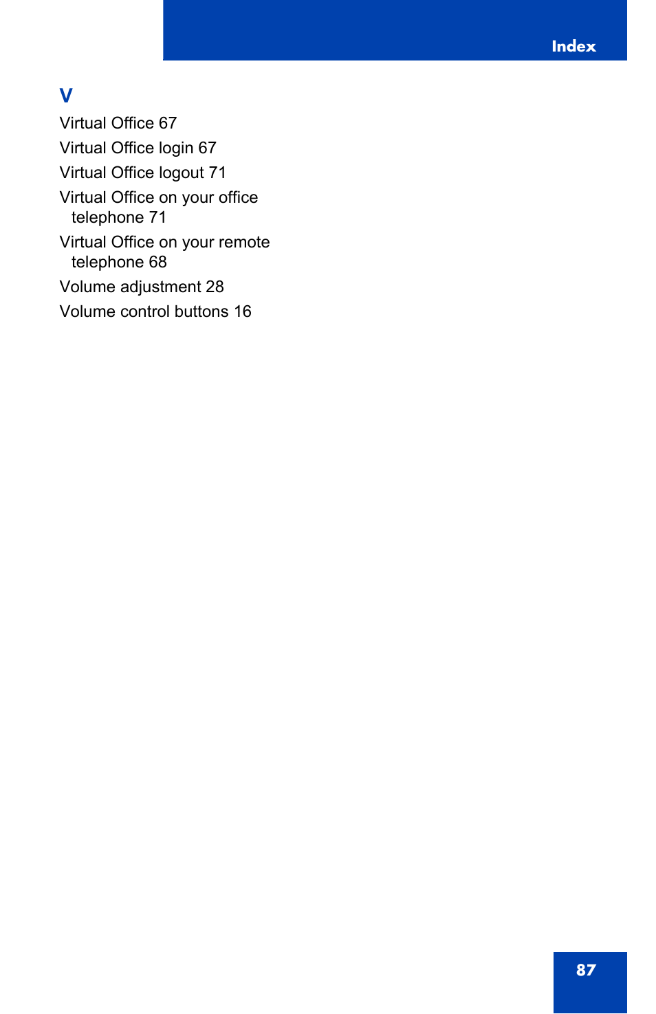Nortel Networks NN-10300-014 User Manual | Page 87 / 90