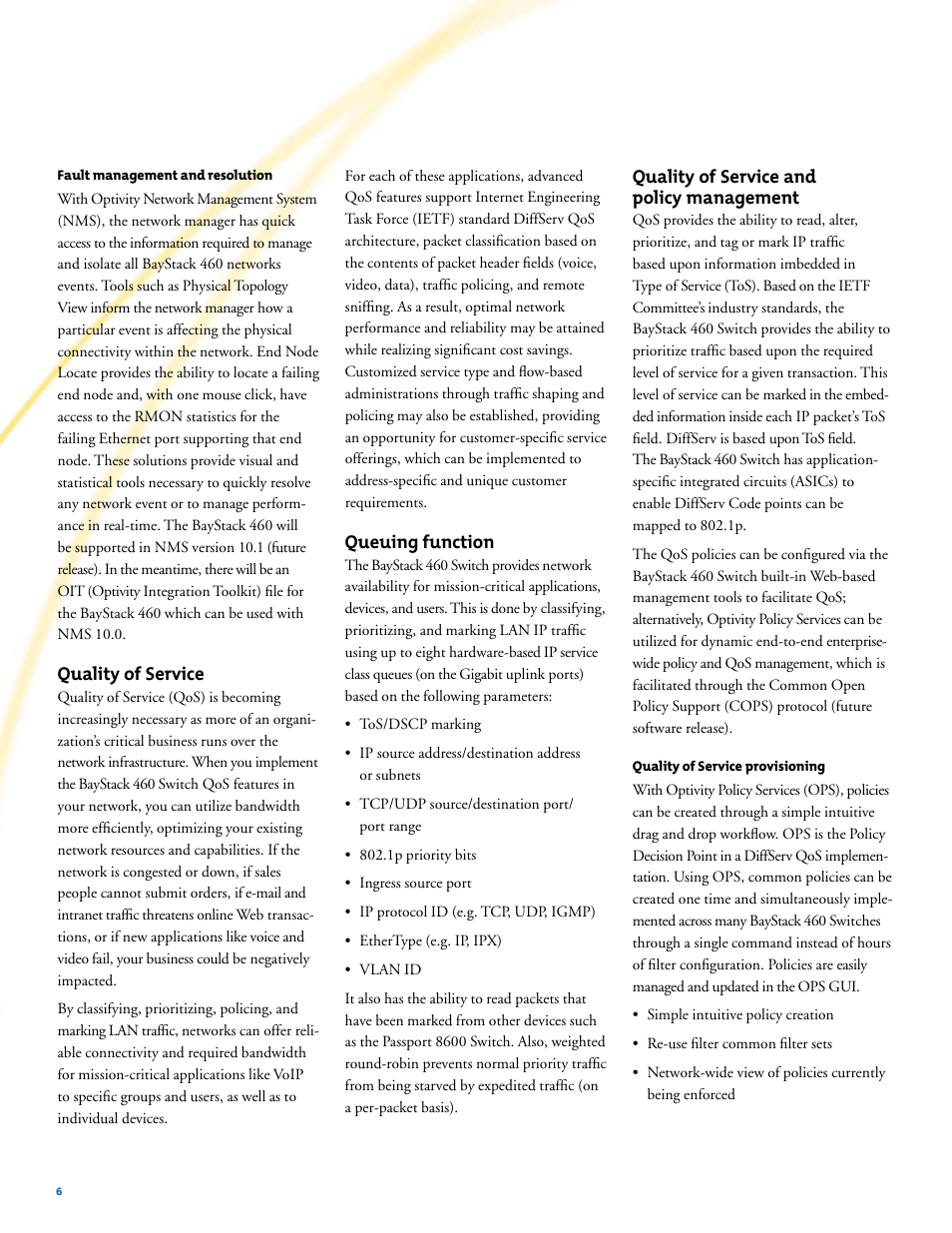 Nortel Networks 460-24T-PWR User Manual | Page 6 / 11