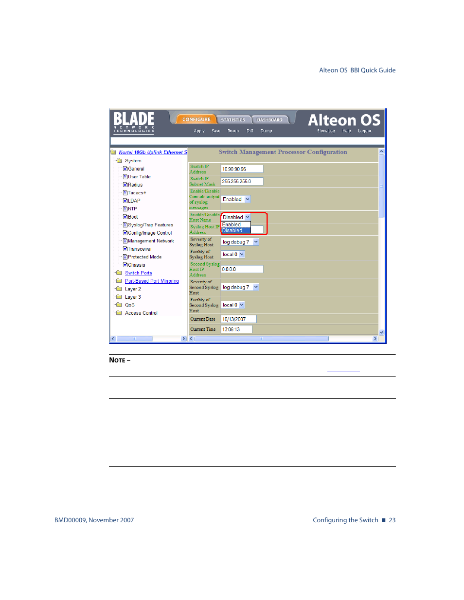 Nortel Networks ALTEON OS BMD00009 User Manual | Page 23 / 32