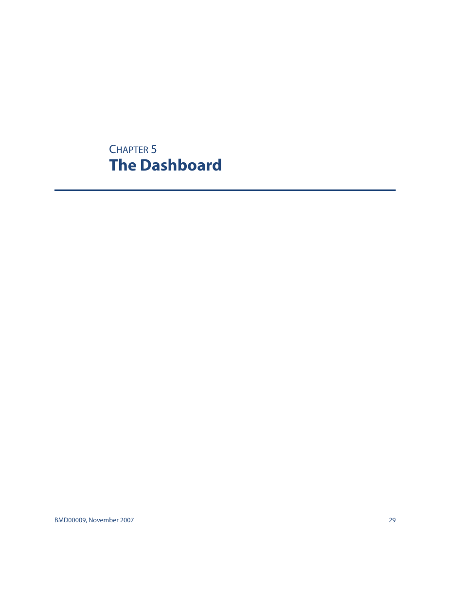 The dashboard | Nortel Networks ALTEON OS BMD00009 User Manual | Page 29 / 32