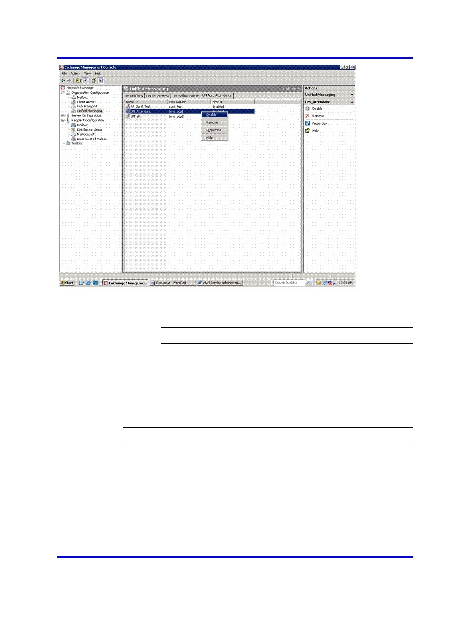 Disable mwi service for a user phone set, Procedure 6 | Nortel Networks NN43001-122 User Manual | Page 52 / 56